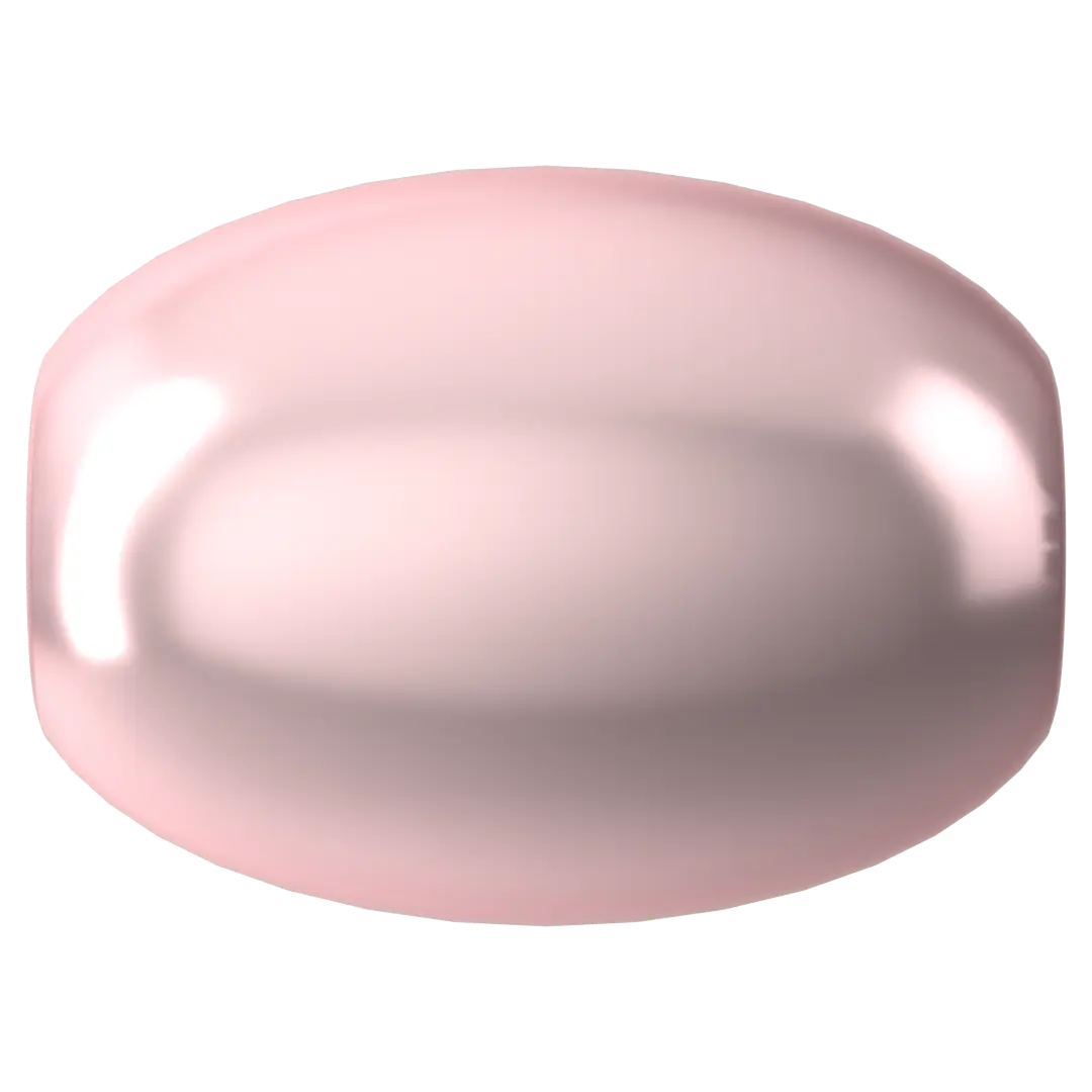 Serinity Pearls Rice (5824) Crystal Rosaline - Bluestreak Crystals