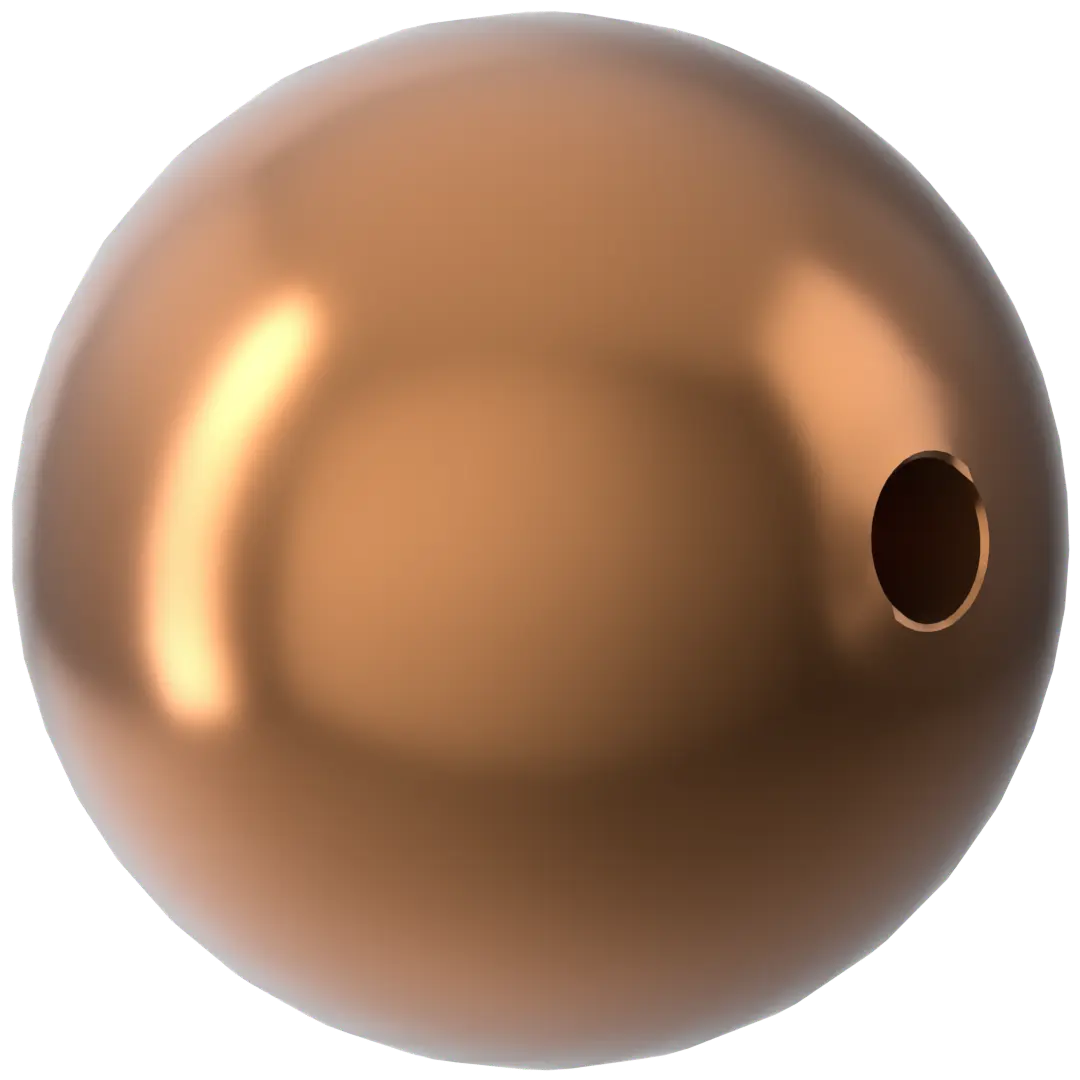 Serinity Pearls Round (5810) Crystal Copper - Bluestreak Crystals