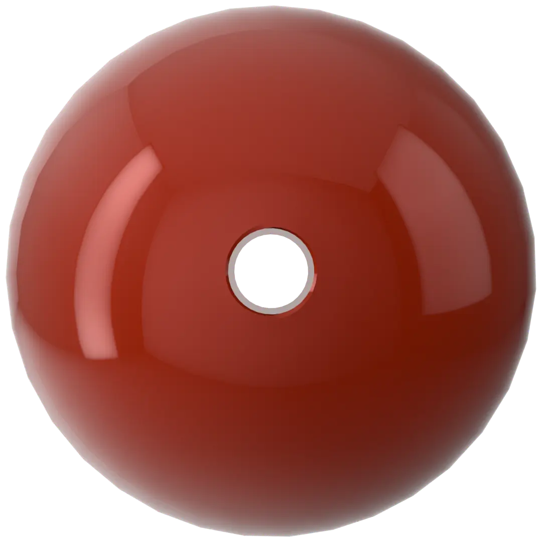 Serinity Pearls Round (5810) Crystal Dark Coral - Bluestreak Crystals