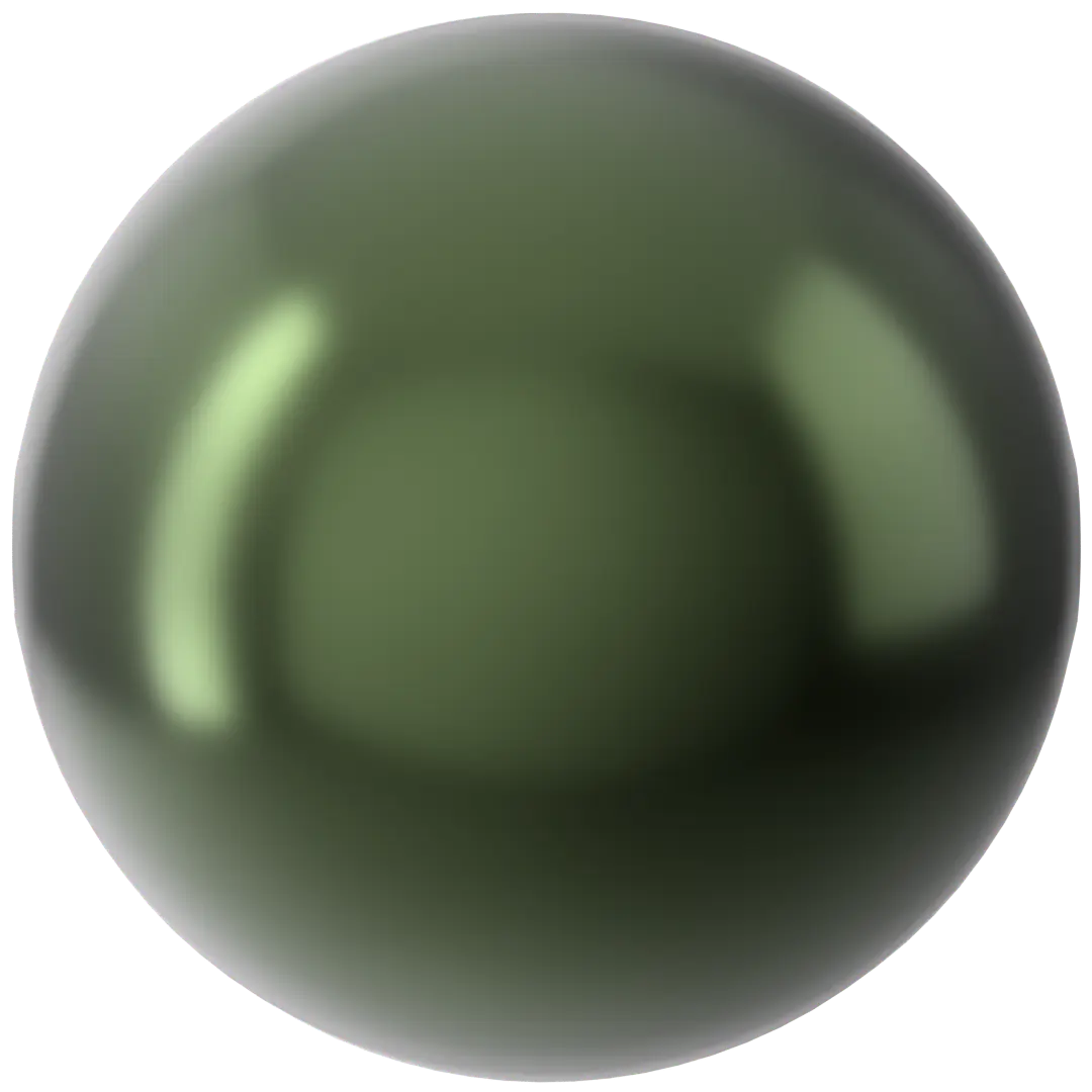 Serinity Pearls Round (5810) Crystal Dark Green - Bluestreak Crystals