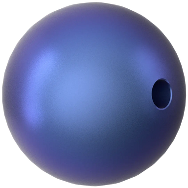 Serinity Pearls Round (5810) Crystal Iridescent Dark Blue - Bluestreak Crystals