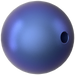 Serinity Pearls Round (5810) Crystal Iridescent Dark Blue - Bluestreak Crystals