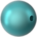 Swarovski Pearls Round (5810) Crystal Iridescent Dark Turquoise - Bluestreak Crystals