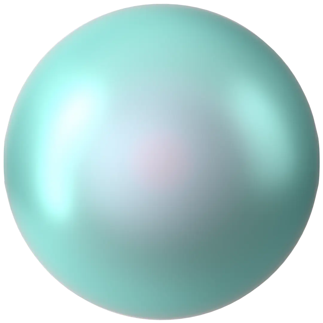 Swarovski Pearls Round (5810) Crystal Iridescent Light Turquoise - Bluestreak Crystals