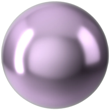 Serinity Pearls Round (5810) Crystal Light Amethyst - Bluestreak Crystals