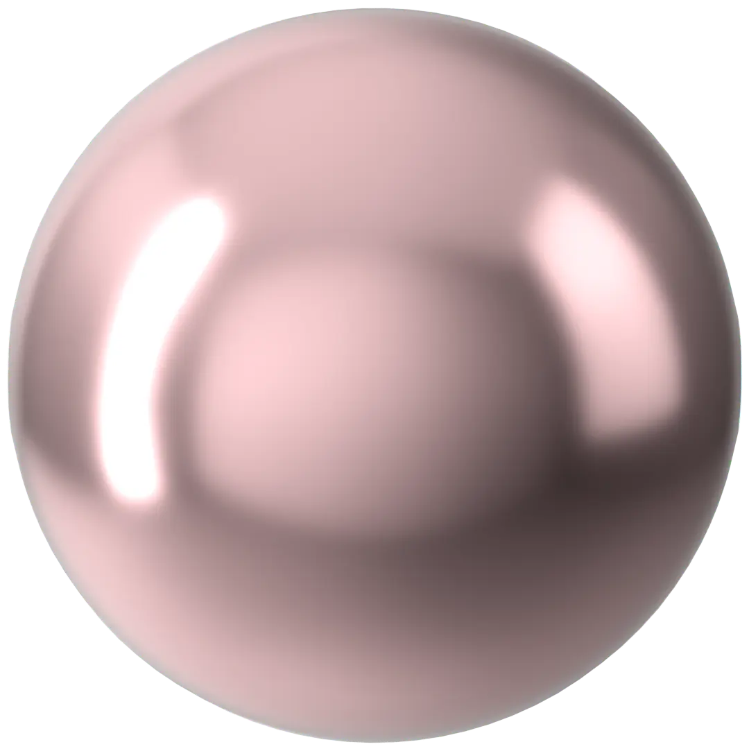 Serinity Pearls Round (5810) Crystal Vintage Rose - Bluestreak Crystals