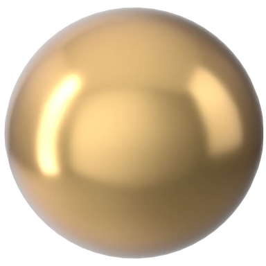 Serinity Pearls Round Half Drilled (5818) Crystal Bright Gold - Bluestreak Crystals