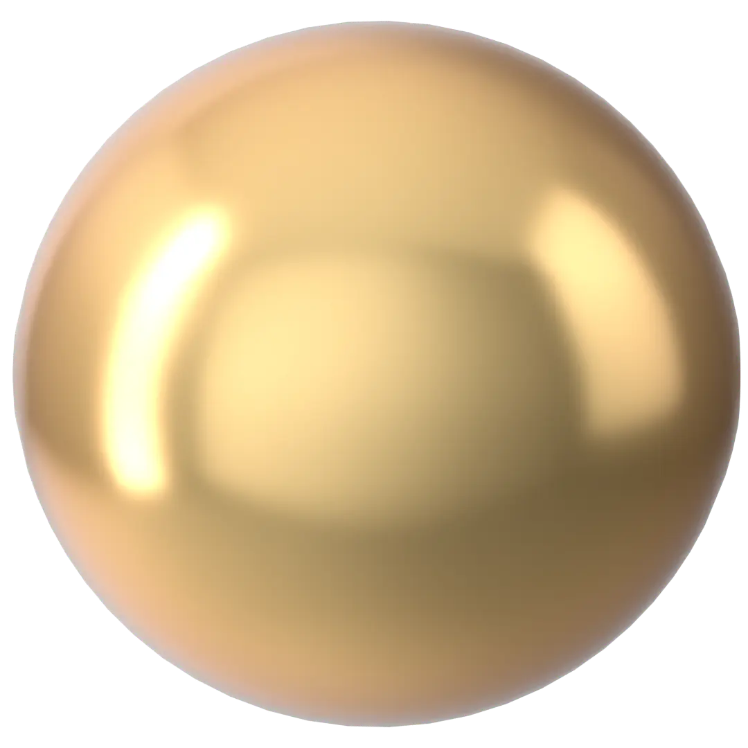 Serinity Pearls Round Half Drilled (5818) Crystal Gold - Bluestreak Crystals