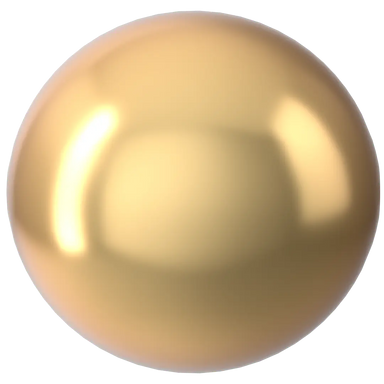 Serinity Pearls Round Half Drilled (5818) Crystal Gold - Bluestreak Crystals