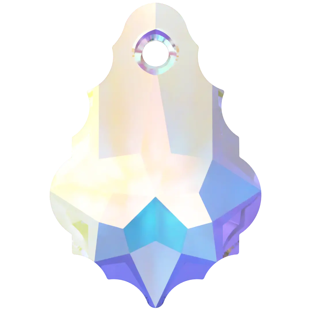 Serinity Pendants Baroque (6090) Crystal AB - Bluestreak Crystals