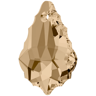Serinity Pendants Baroque (6090) Crystal Golden Shadow - Bluestreak Crystals