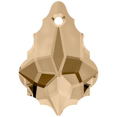 Serinity Pendants Baroque (6090) Crystal Golden Shadow - Bluestreak Crystals