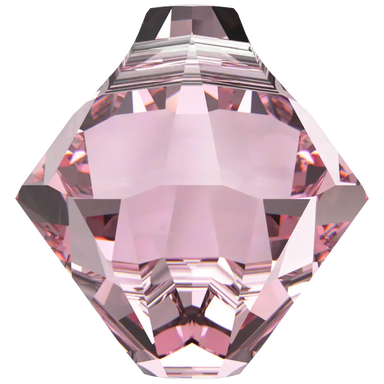 Serinity Pendants Bicone Cut (6328) Light Rose - Bluestreak Crystals