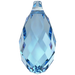 Serinity Pendants Briolette (6010) Aquamarine - Bluestreak Crystals