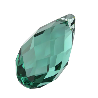 Serinity Pendants Briolette (6010) Caribbean Green - Bluestreak Crystals