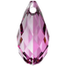 Serinity Pendants Briolette (6010) Dark Rose - Bluestreak Crystals