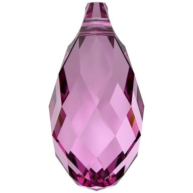 Serinity Pendants Briolette (6010) Dark Rose - Bluestreak Crystals