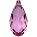 Serinity Pendants Briolette (6010) Dark Rose - Bluestreak Crystals