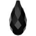 Serinity Pendants Briolette (6010) Jet - Bluestreak Crystals