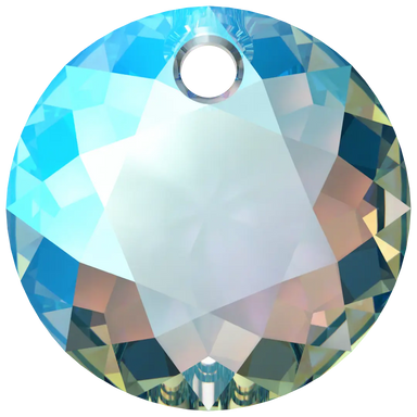 Serinity Pendants Classic Cut (6430) Aquamarine Shimmer - Bluestreak Crystals