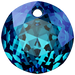 Serinity Pendants Classic Cut (6430) Crystal Bermuda Blue - Bluestreak Crystals