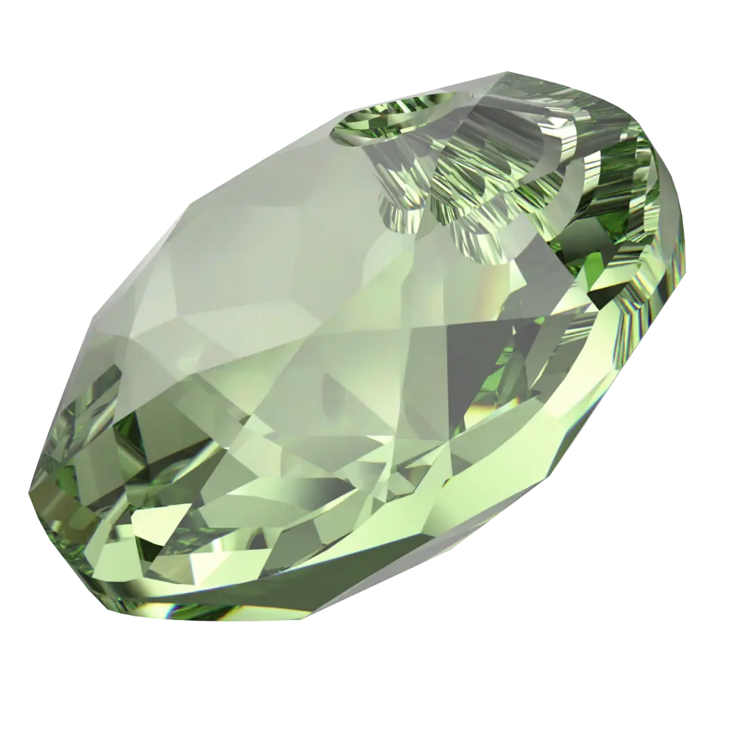 Serinity Pendants Classic Cut (6430) Dark Peridot - Bluestreak Crystals