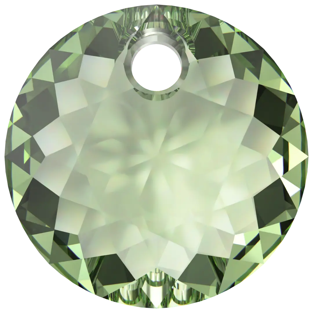 Serinity Pendants Classic Cut (6430) Dark Peridot - Bluestreak Crystals
