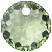 Serinity Pendants Classic Cut (6430) Dark Peridot - Bluestreak Crystals