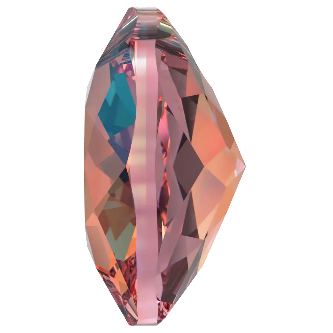 Serinity Pendants Classic Cut (6430) Light Rose Shimmer - Bluestreak Crystals