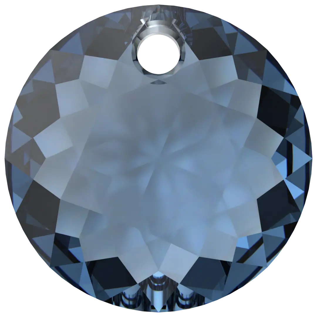 Serinity Pendants Classic Cut (6430) Montana - Bluestreak Crystals