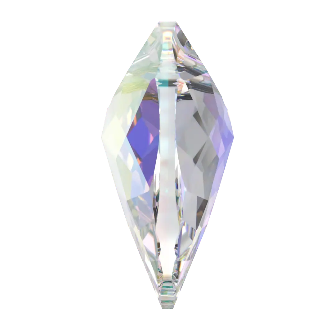 Serinity Pendants Classic Heart (6215) Crystal AB - Bluestreak Crystals