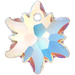 Serinity Pendants Edelweiss (6748) Crystal AB - Bluestreak Crystals