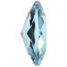 Swarovski Pendants Elliptic Cut (6438) Aquamarine - Bluestreak Crystals