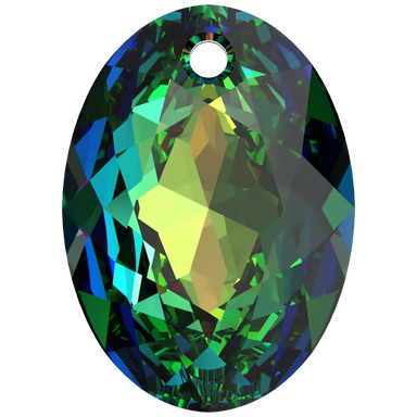 Serinity Pendants Elliptic Cut (6438) Crystal Vitrail Medium P - Bluestreak Crystals