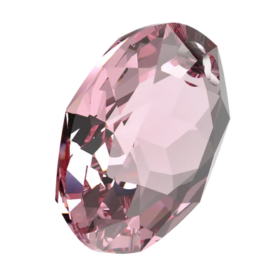 Serinity Pendants Elliptic Cut (6438) Light Rose - Bluestreak Crystals