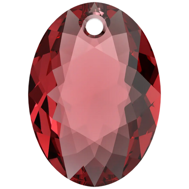 Serinity Pendants Elliptic Cut (6438) Scarlet - Bluestreak Crystals