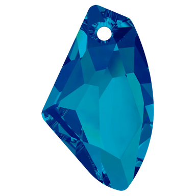 Serinity Pendants Galactic Vertical (6656) Crystal Bermuda Blue P - Bluestreak Crystals