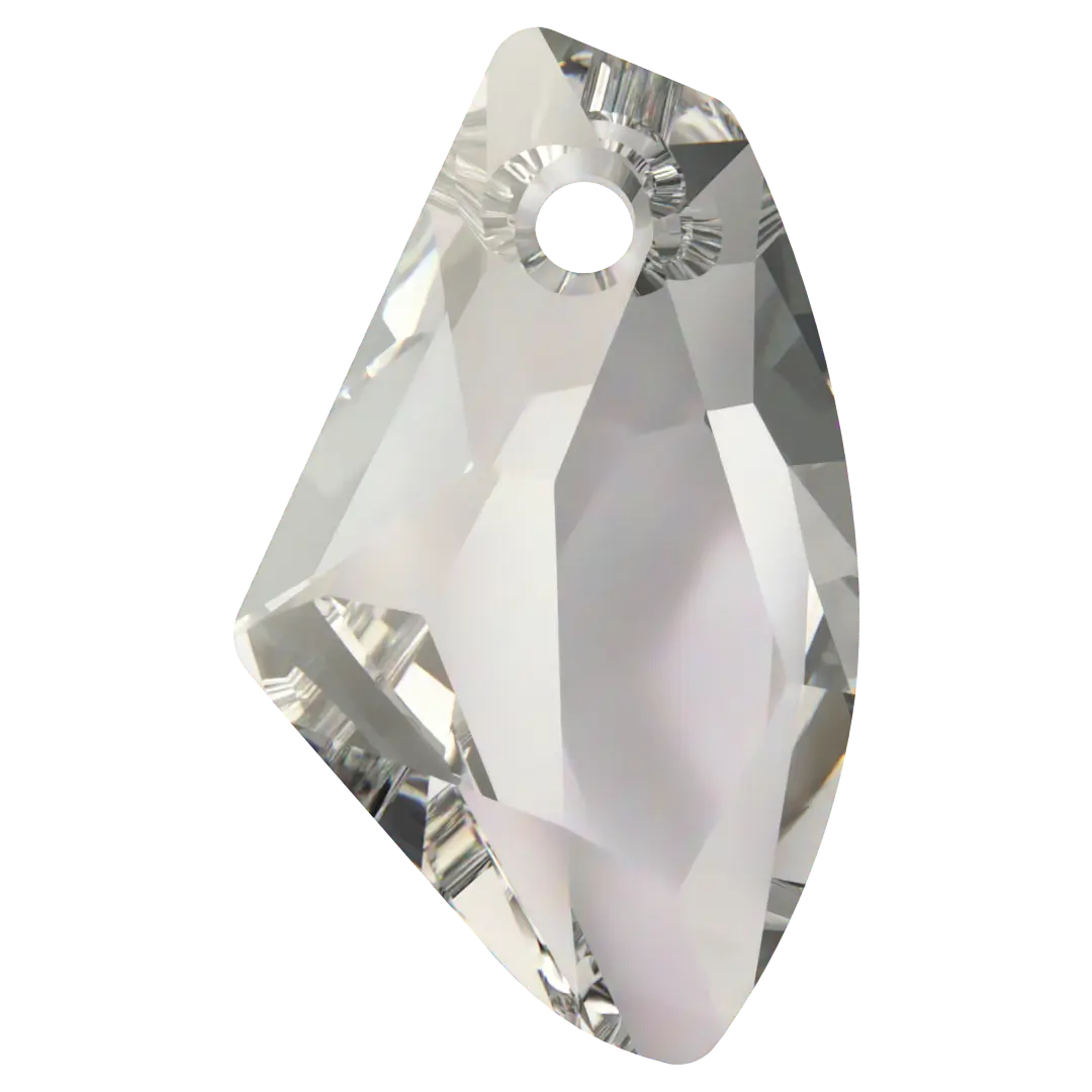 Serinity Pendants Galactic Vertical (6656) Crystal Silver Shade - Bluestreak Crystals