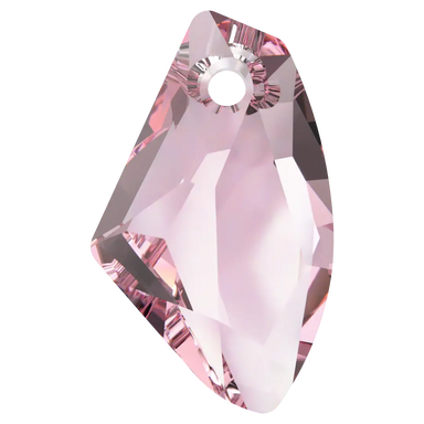 Swarovski Pendants Galactic Vertical (6656) Light Rose - Bluestreak Crystals