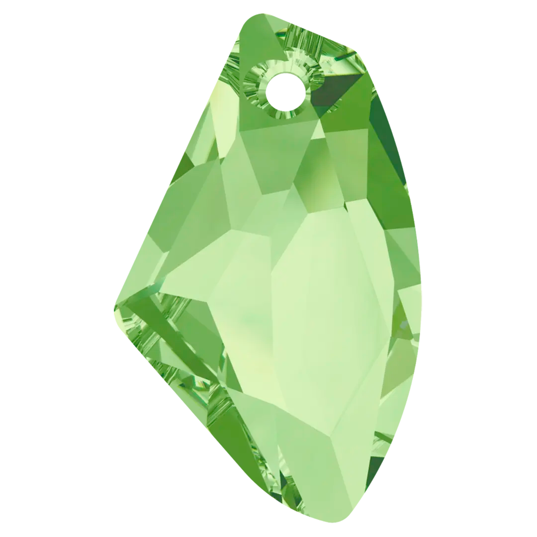 Serinity Pendants Galactic Vertical (6656) Peridot - Bluestreak Crystals