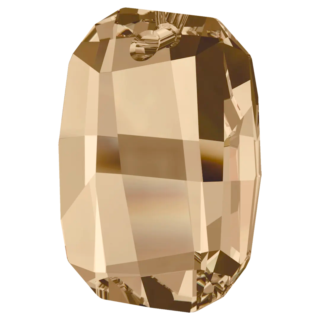 Serinity Pendants Graphic (6685) Crystal Golden Shadow - Bluestreak Crystals