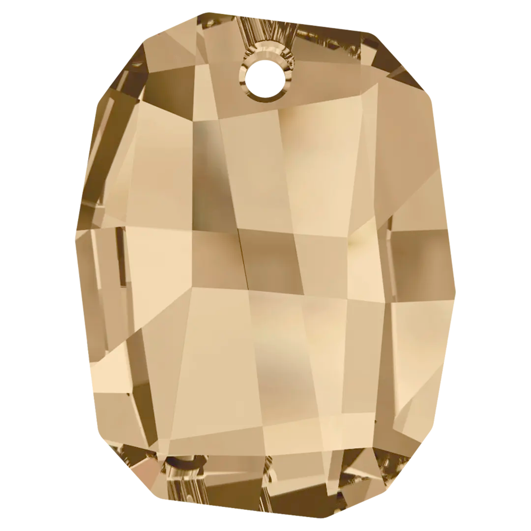 Serinity Pendants Graphic (6685) Crystal Golden Shadow - Bluestreak Crystals