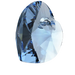 Serinity Pendants Heart (6228) Cool Blue - Bluestreak Crystals