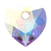 Serinity Pendants Heart Cut (6432) Crystal AB - Bluestreak Crystals
