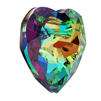 Serinity Pendants Heart Cut (6432) Crystal Vitrail Medium P - Bluestreak Crystals
