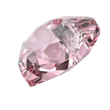 Serinity Pendants Heart Cut (6432) Light Rose - Bluestreak Crystals