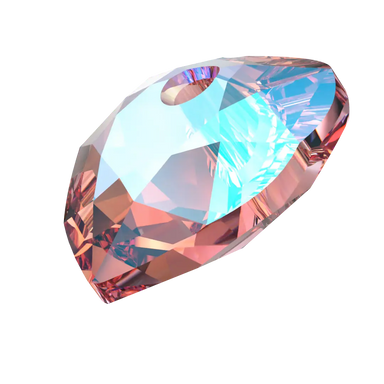 Serinity Pendants Heart Cut (6432) Light Rose Shimmer - Bluestreak Crystals