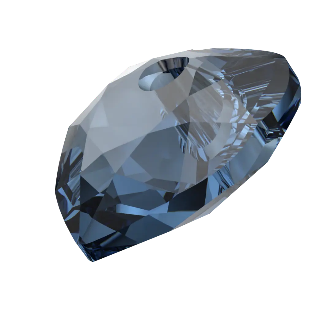 Serinity Pendants Heart Cut (6432) Montana - Bluestreak Crystals