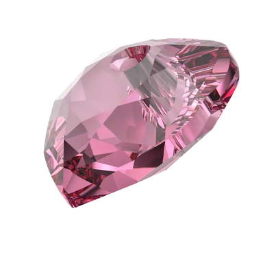 Serinity Pendants Heart Cut (6432) Rose - Bluestreak Crystals