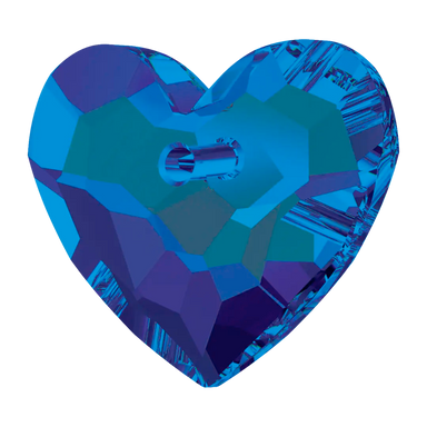 Serinity Pendants Honeycomb Heart (6264) Crystal Bermuda Blue P - Bluestreak Crystals